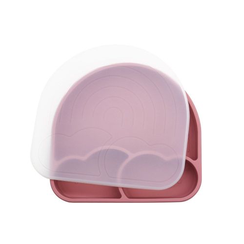 Food Grade Silicone Integrated Split Format Dining Plate