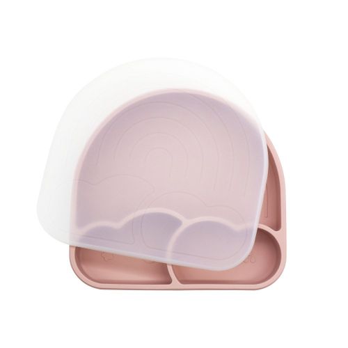 Food Grade Silicone Integrated Split Format Dining Plate